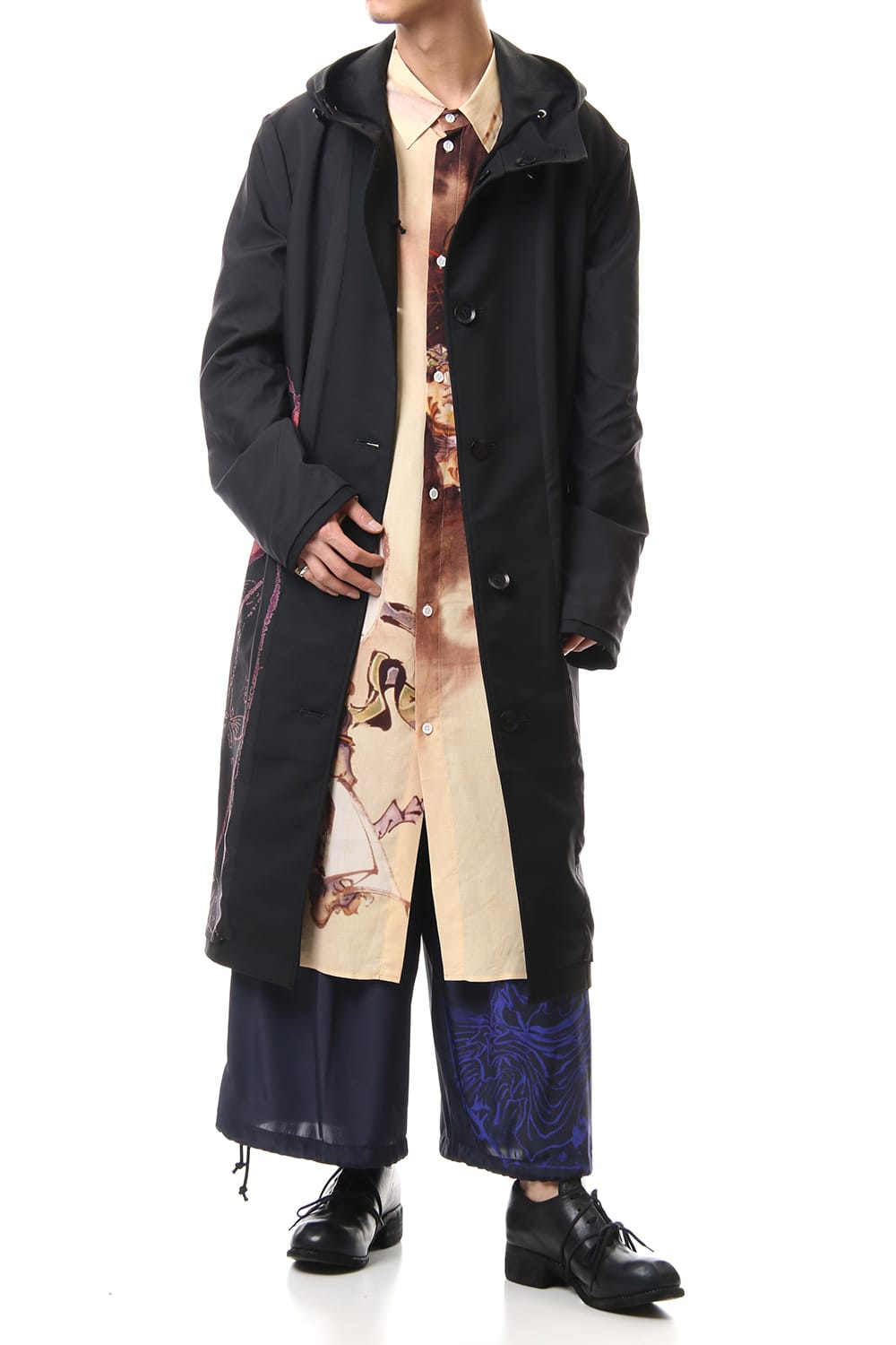 『惺々暁斎下絵帖』より文読む美人 Coat