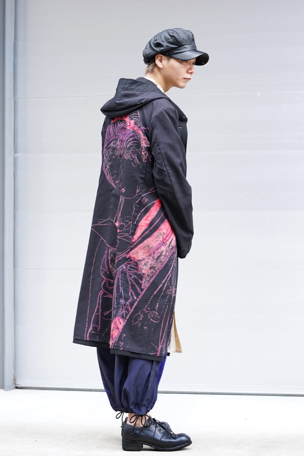 『惺々暁斎下絵帖』より文読む美人 Coat