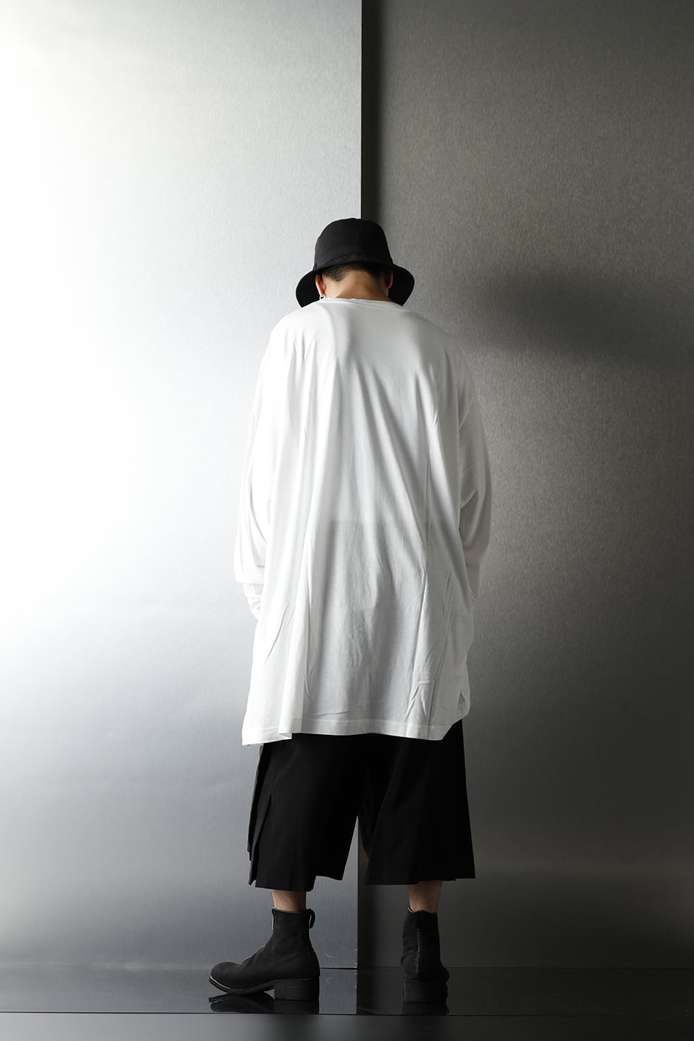 Jumbo cut-sew long White