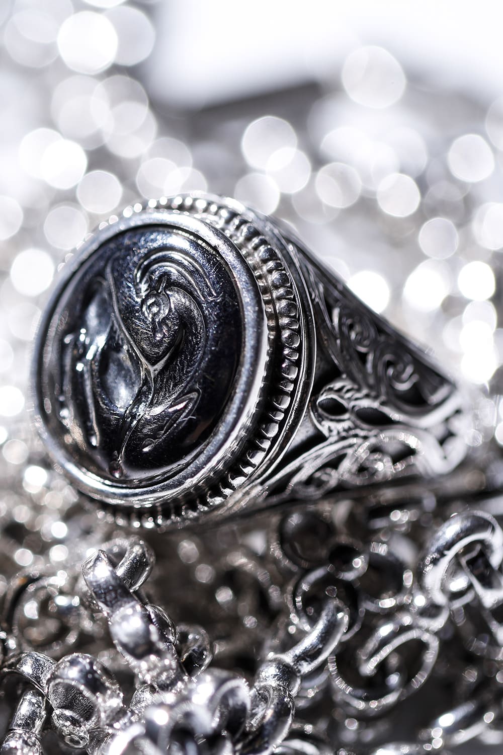 GR53 - Antelope Signet Ring