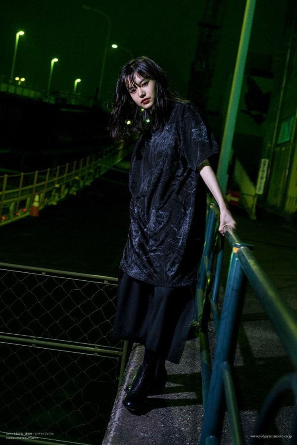 Uneven short sleeve Cut-Sew Ghost In The Shell - Ground Y