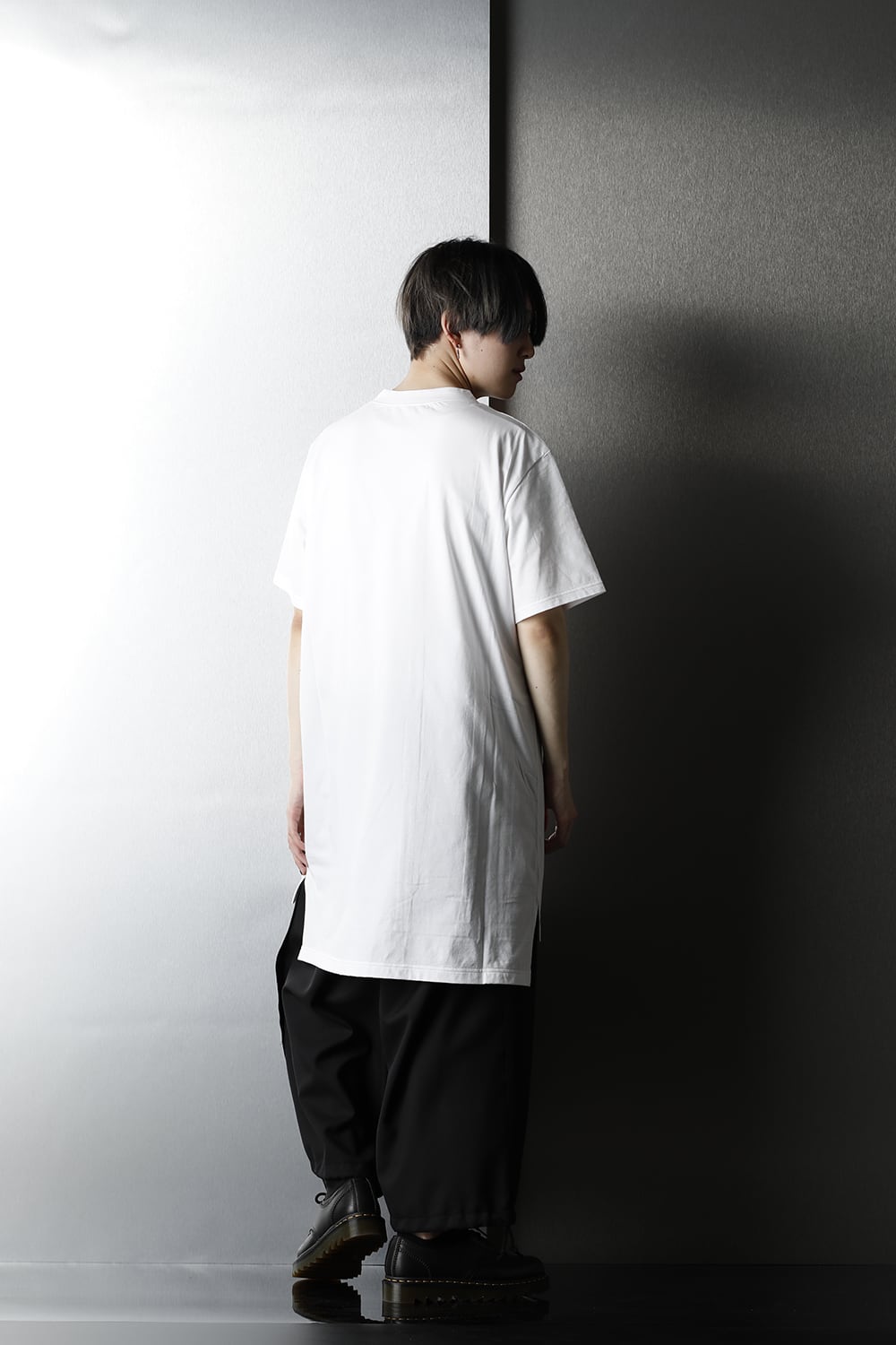 Cutting Blade Short Sleeves Cut Sew White