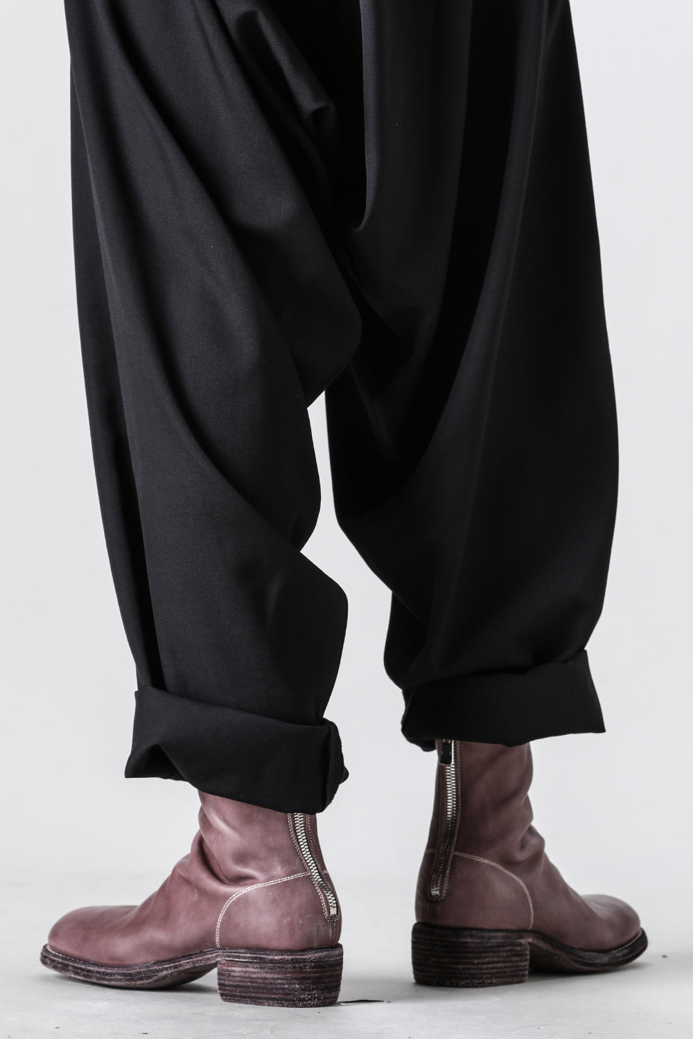 Short Back Zip Boots - Horse Full Grain Leather CO149T - 796Z