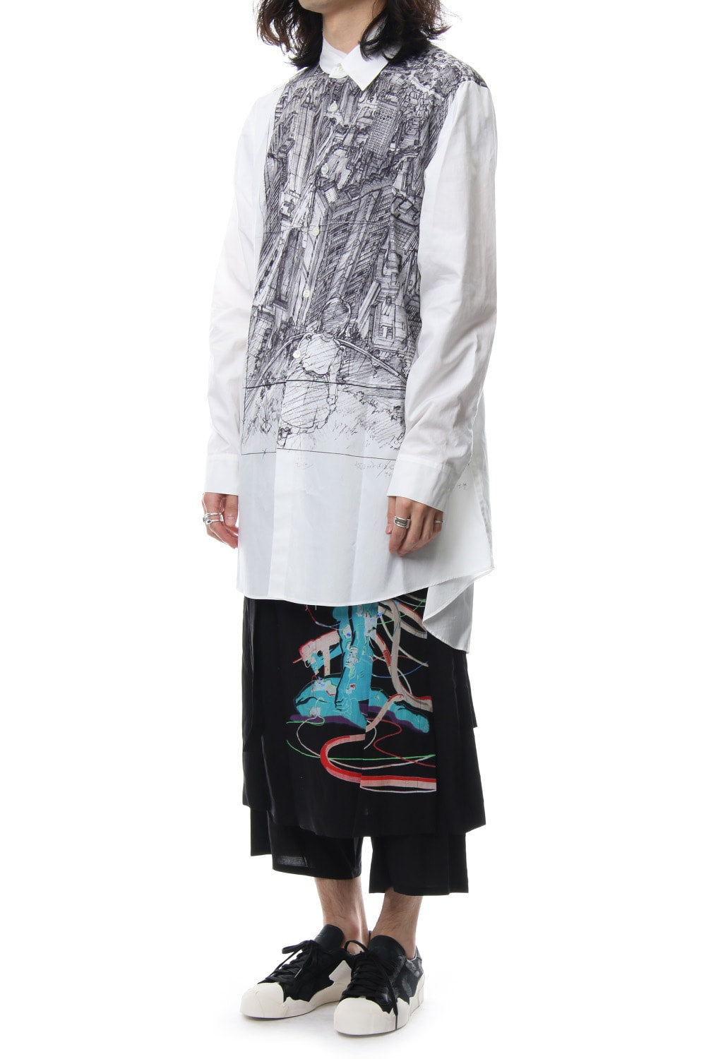 Wrap Skirt Pants Type2 攻殻機動隊 - Ground Y