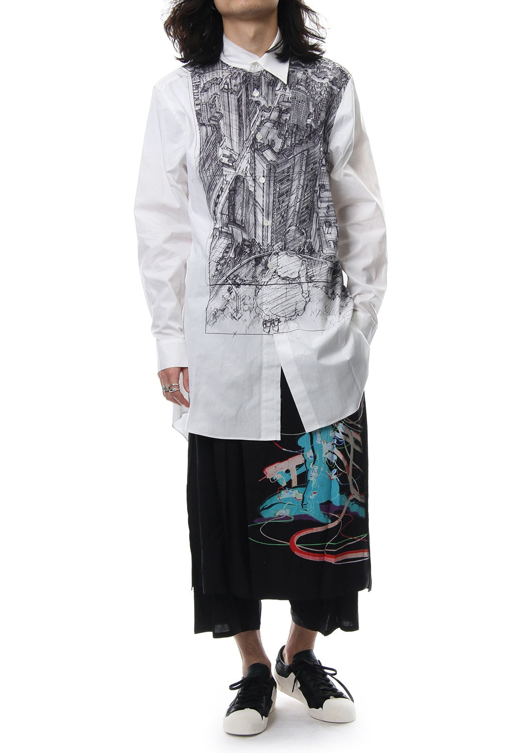 Wrap Skirt Pants Type2 攻殻機動隊 - Ground Y