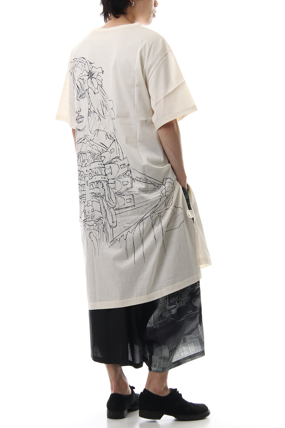 Long cut&sewn - INNOCENCE Original picture Android PT White