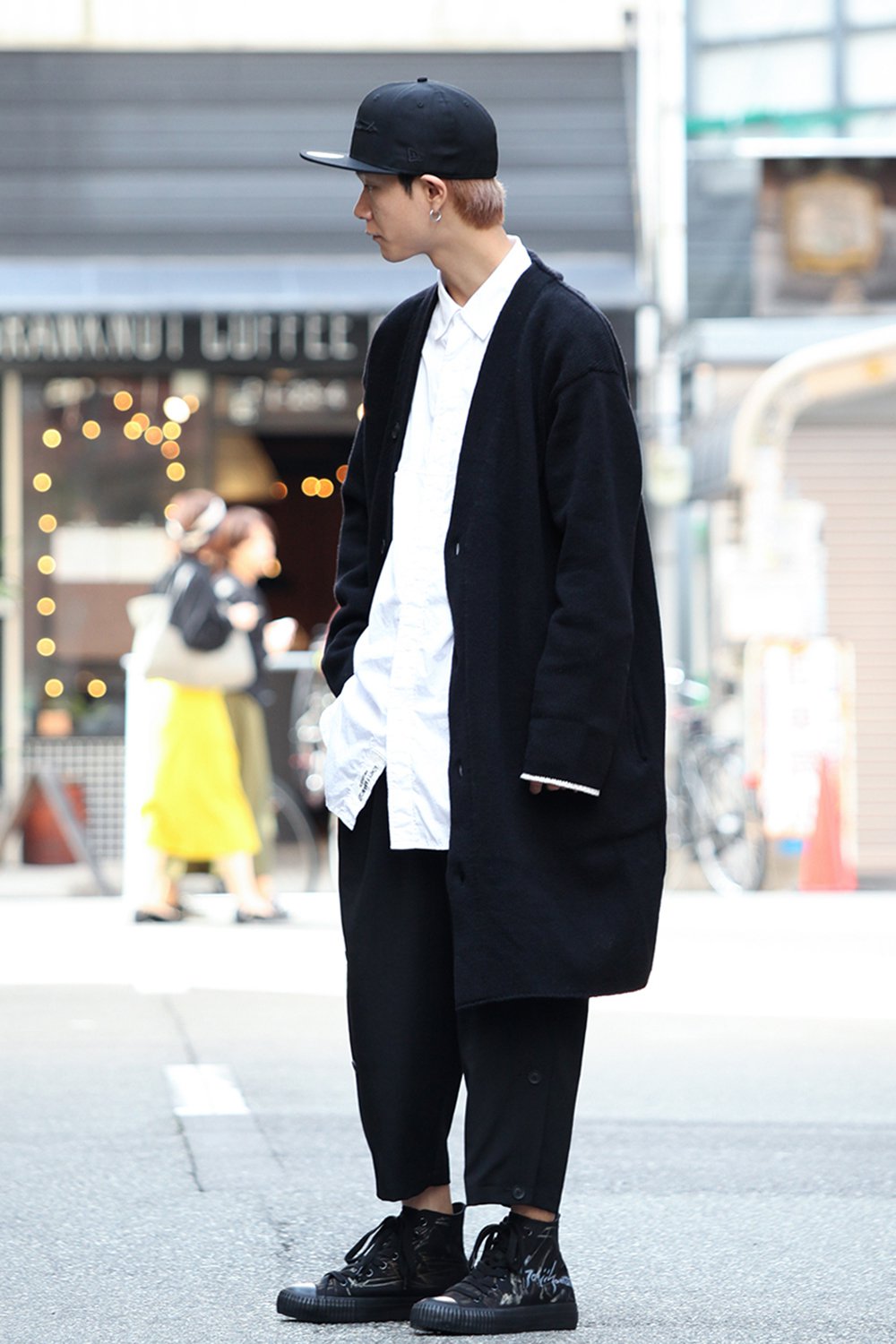 NEW ERA 59FIFTY YY Logo Gabardine Black x Black