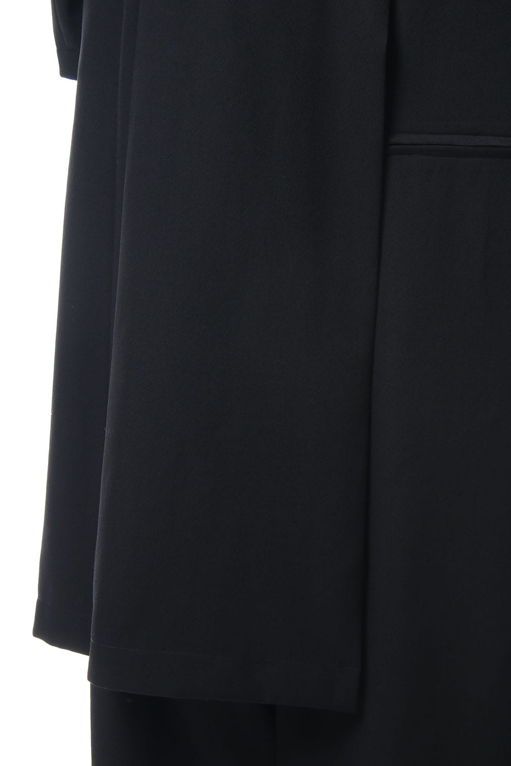 Wrinkled Gabardine Stand fastenerJacket