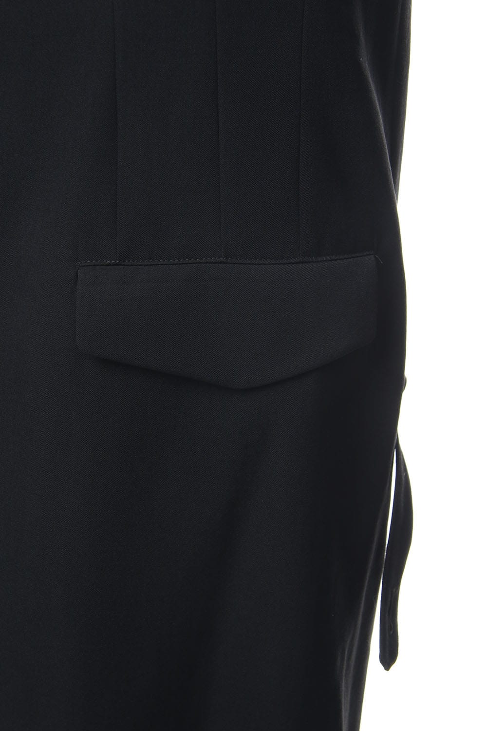 Wrinkled Gabardine 3B Peaked lapel Jacket