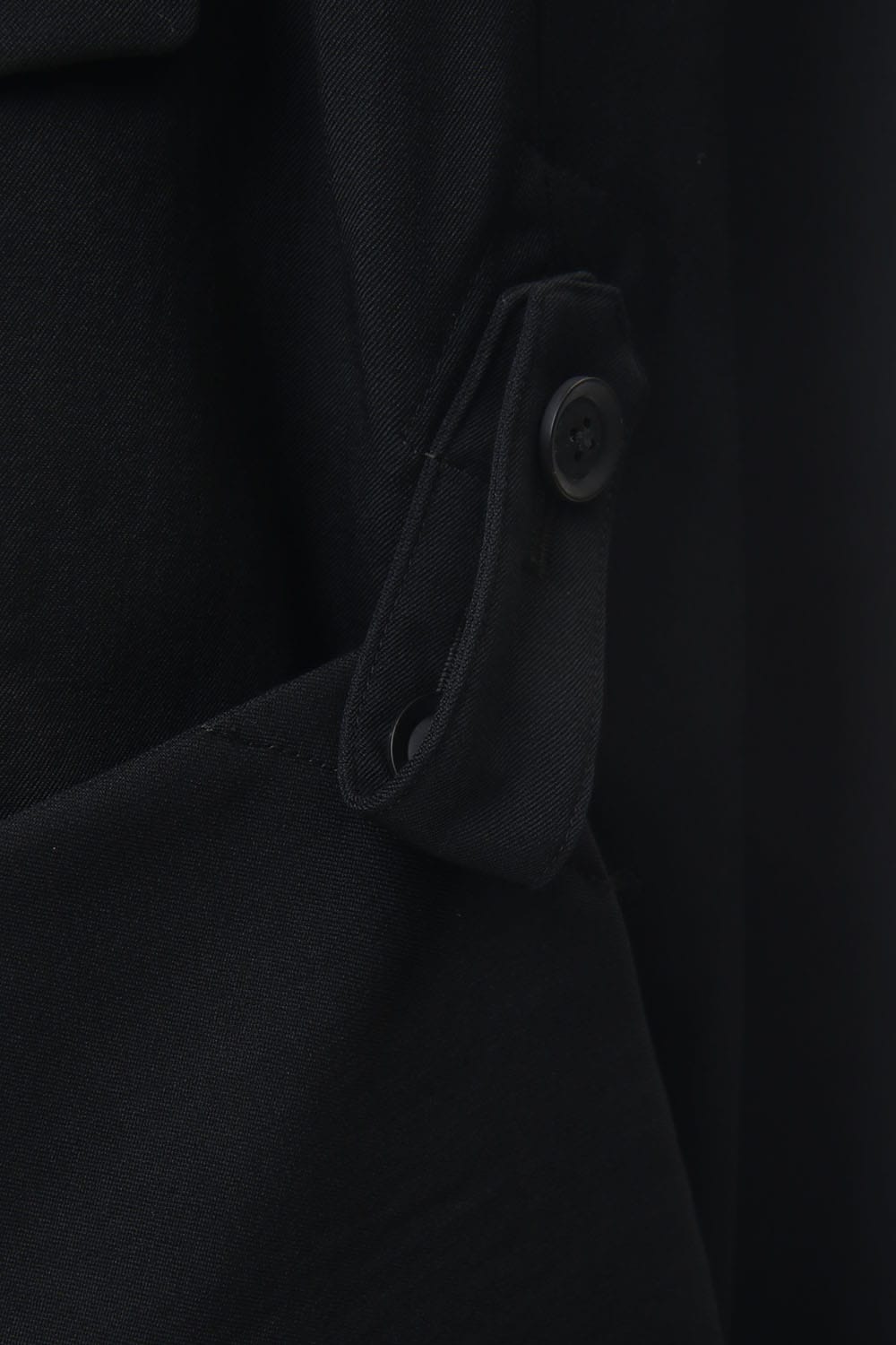 Wrinkled Gabardine 3B Peaked lapel Jacket