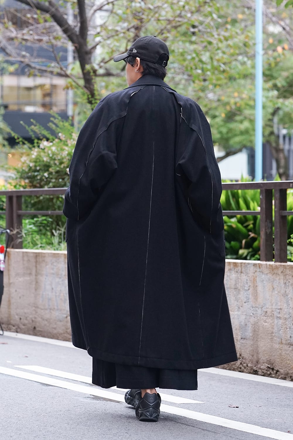 No Collar Long Cardigan