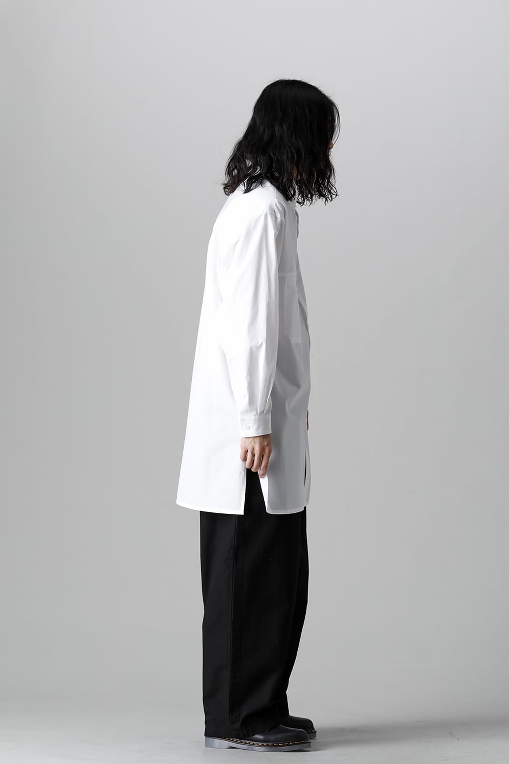 前切り替えポケットブラウス