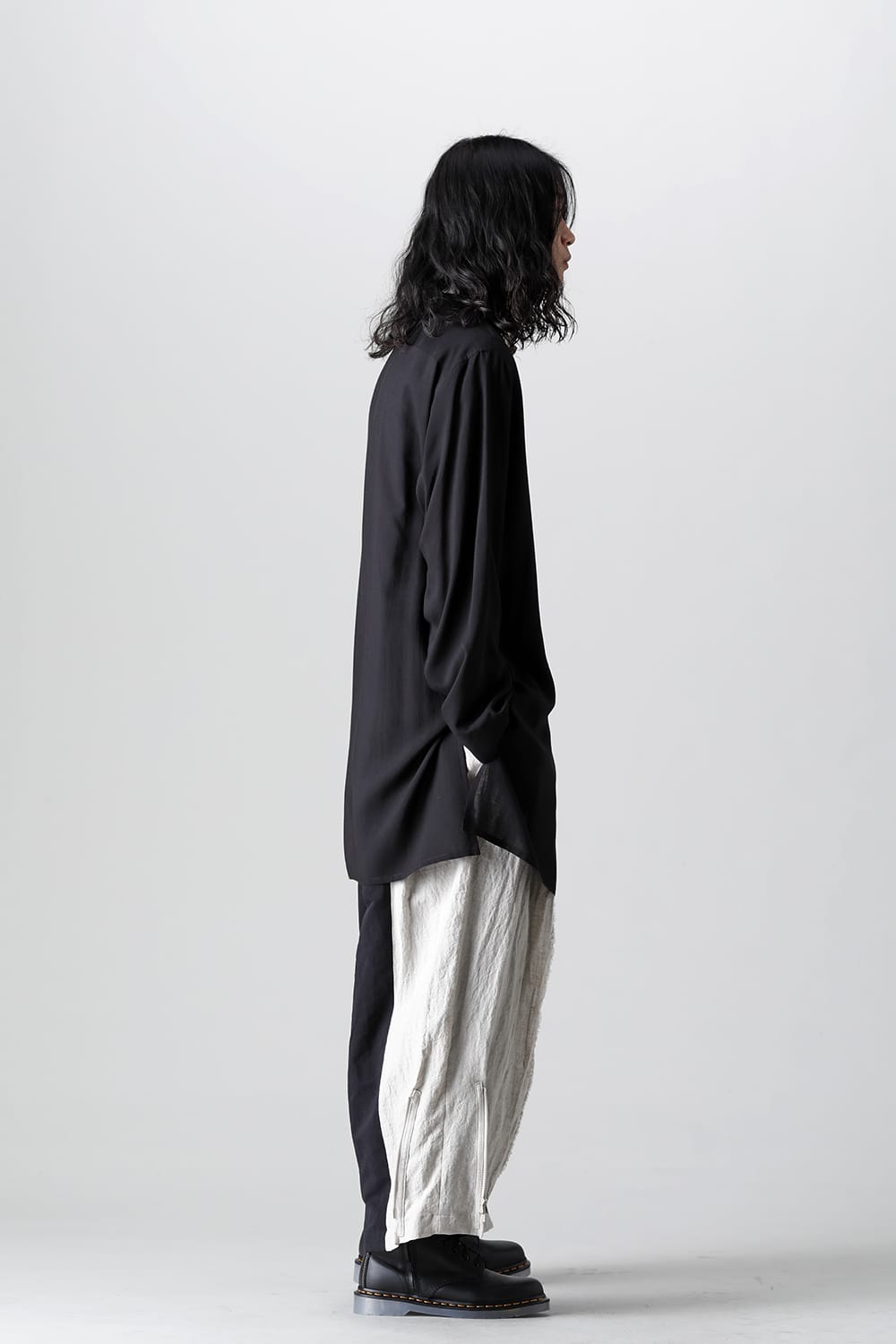 スペアカラー付きシャツブラウス