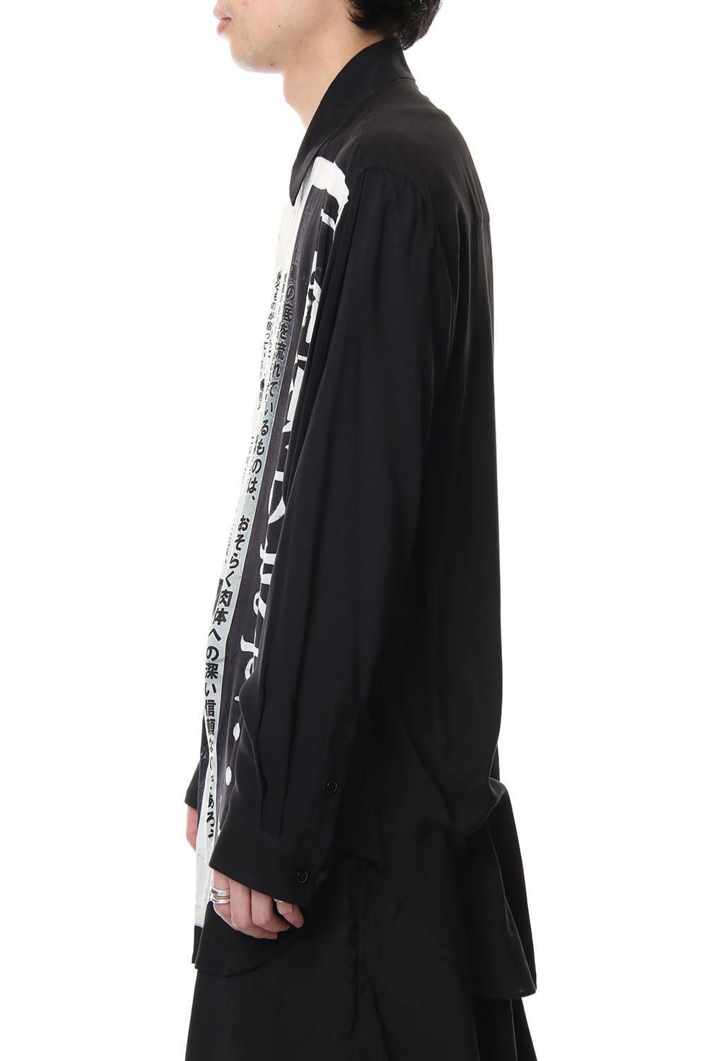 命預けます Print Blouse