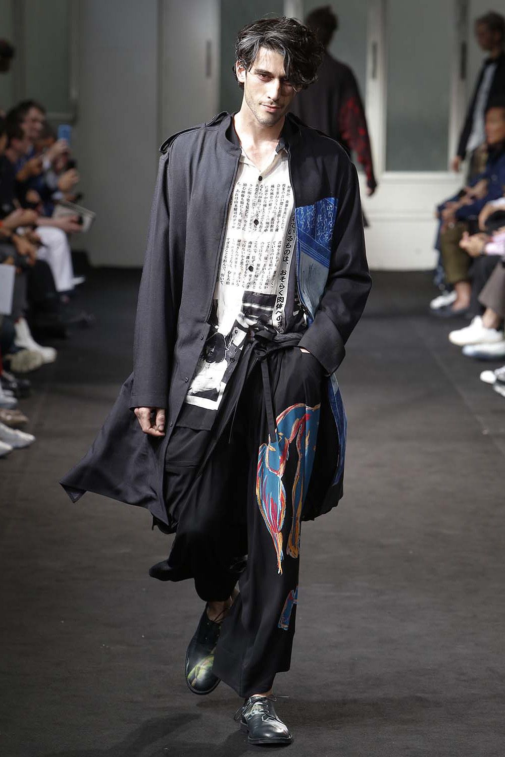 命預けます Print Blouse