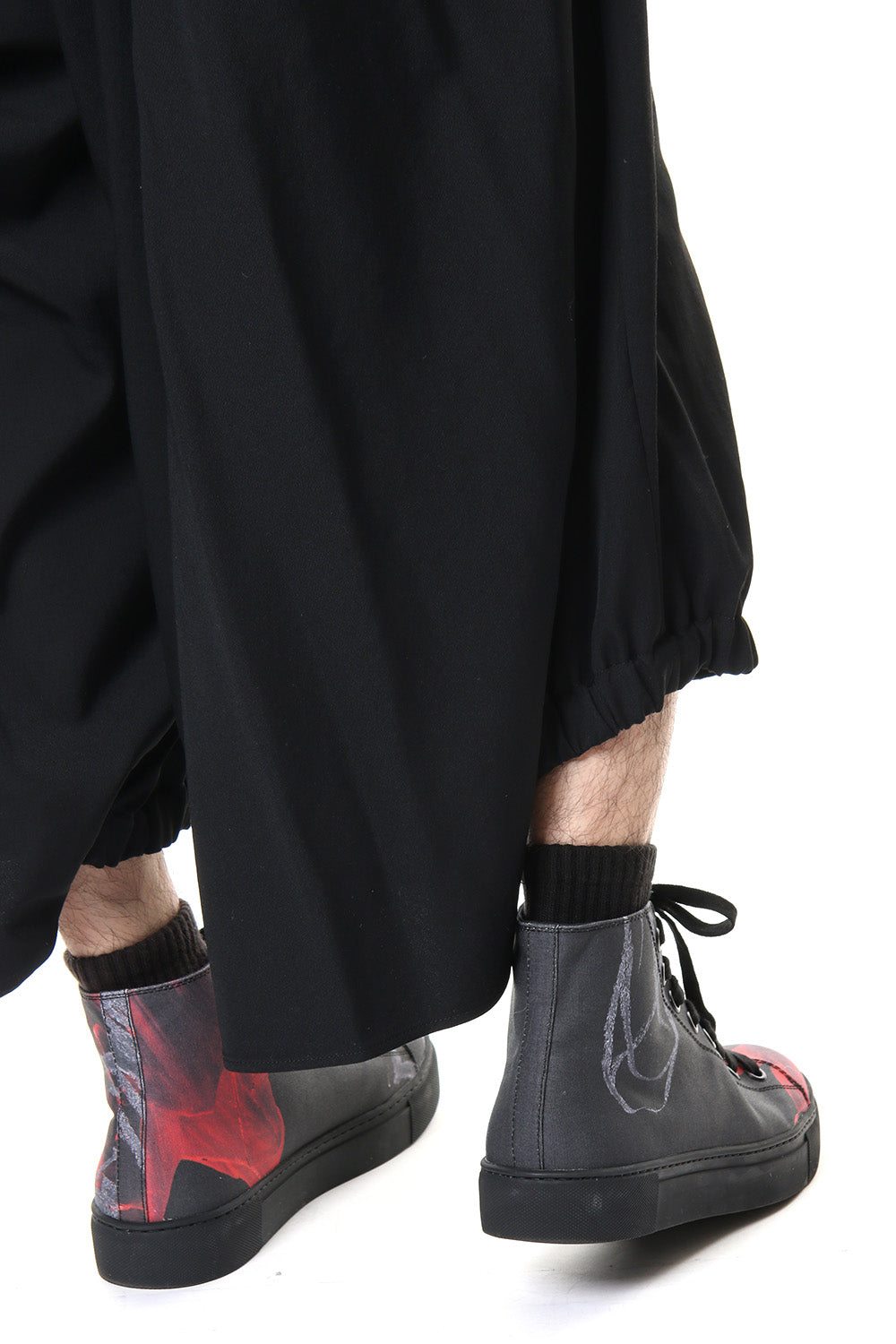 Print High Cut Sneaker C