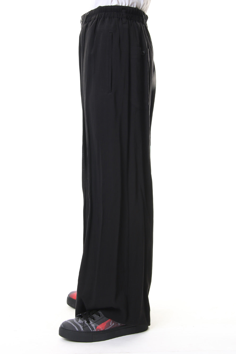 そこを通して下さい Print Pants