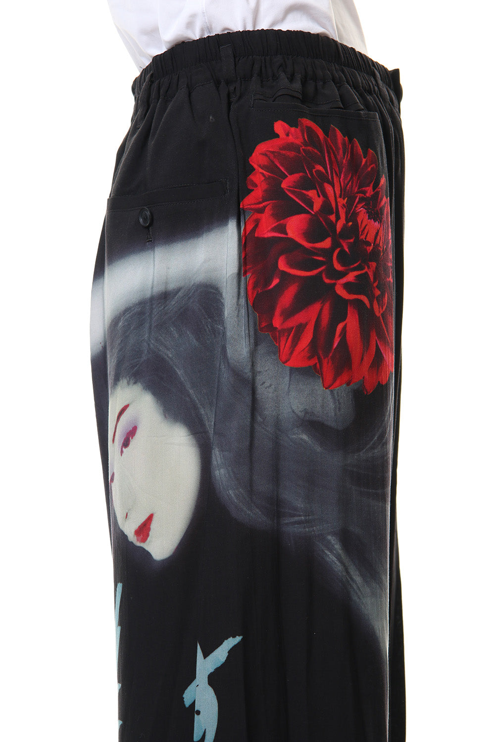 そこを通して下さい Print Pants