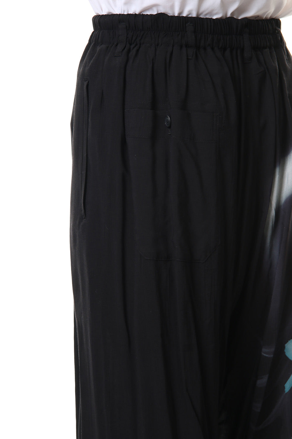 そこを通して下さい Print Pants