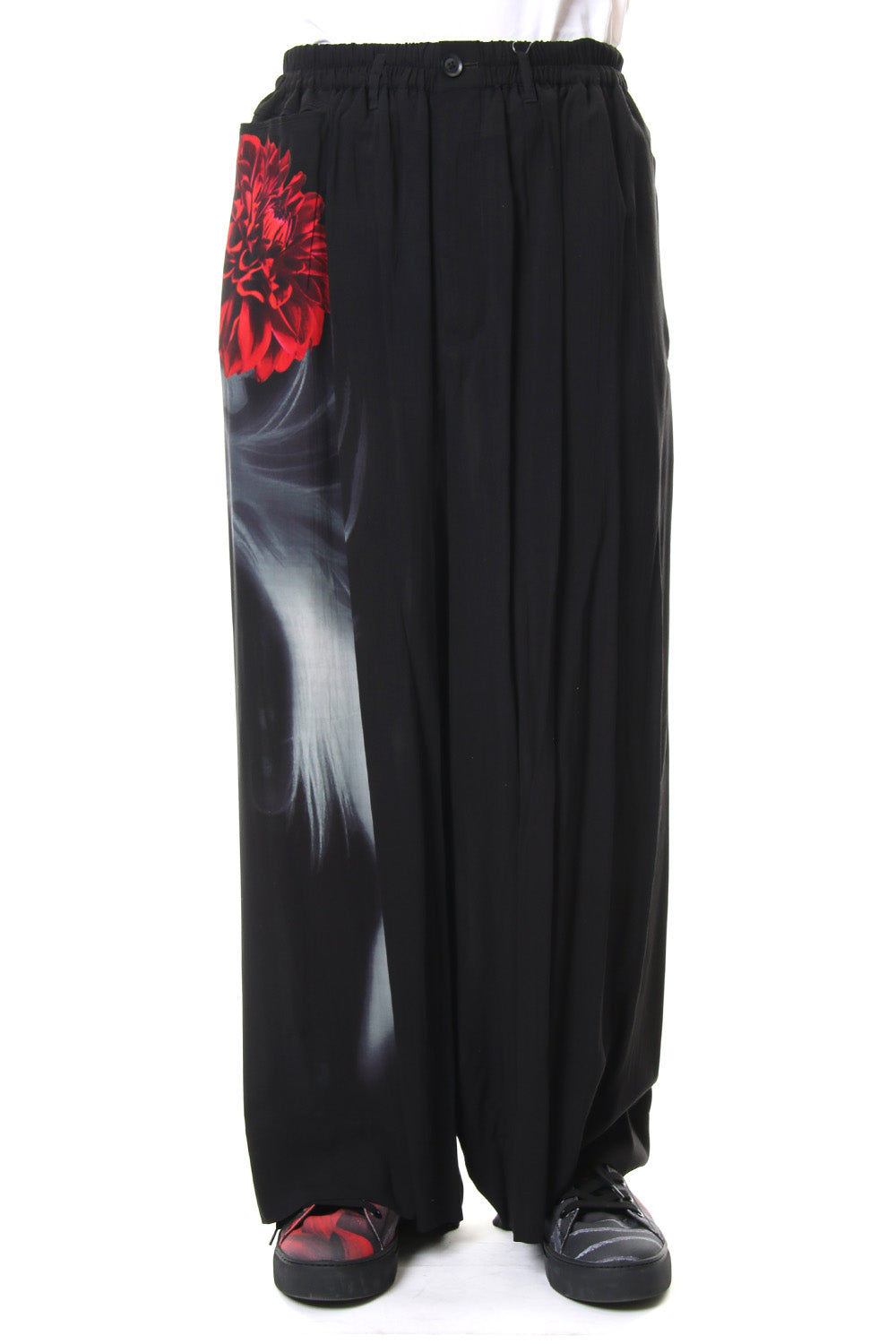 そこを通して下さい Print Pants