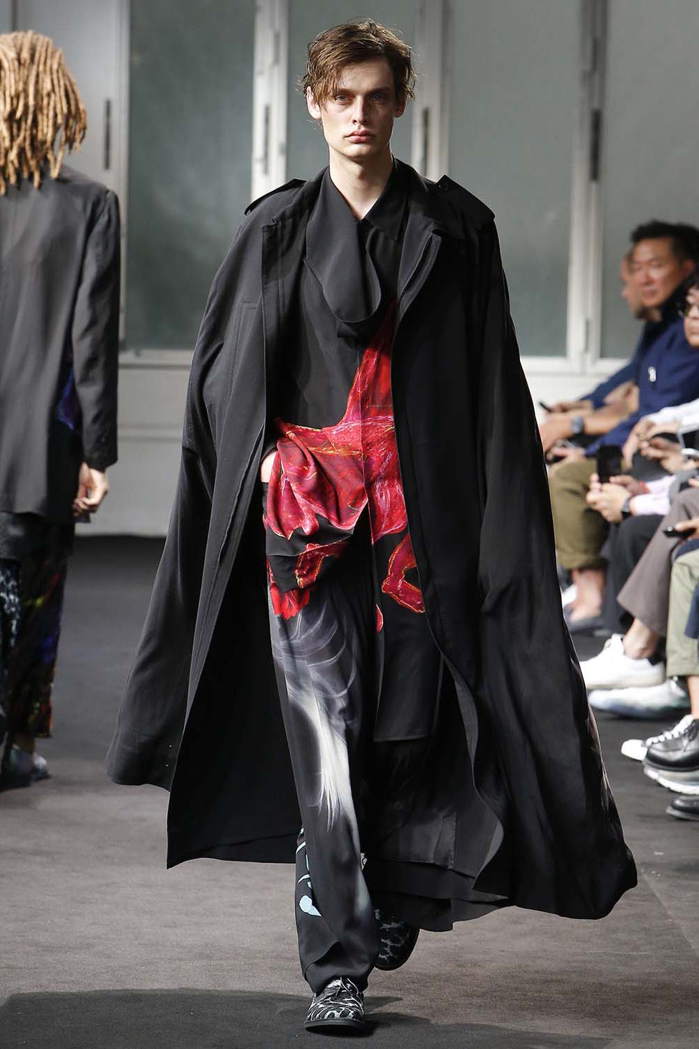 そこを通して下さい Print Pants