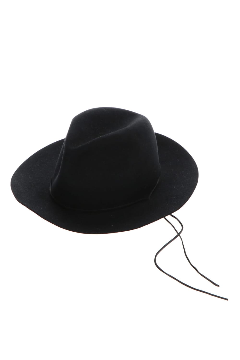 ショート ブリムハット Black