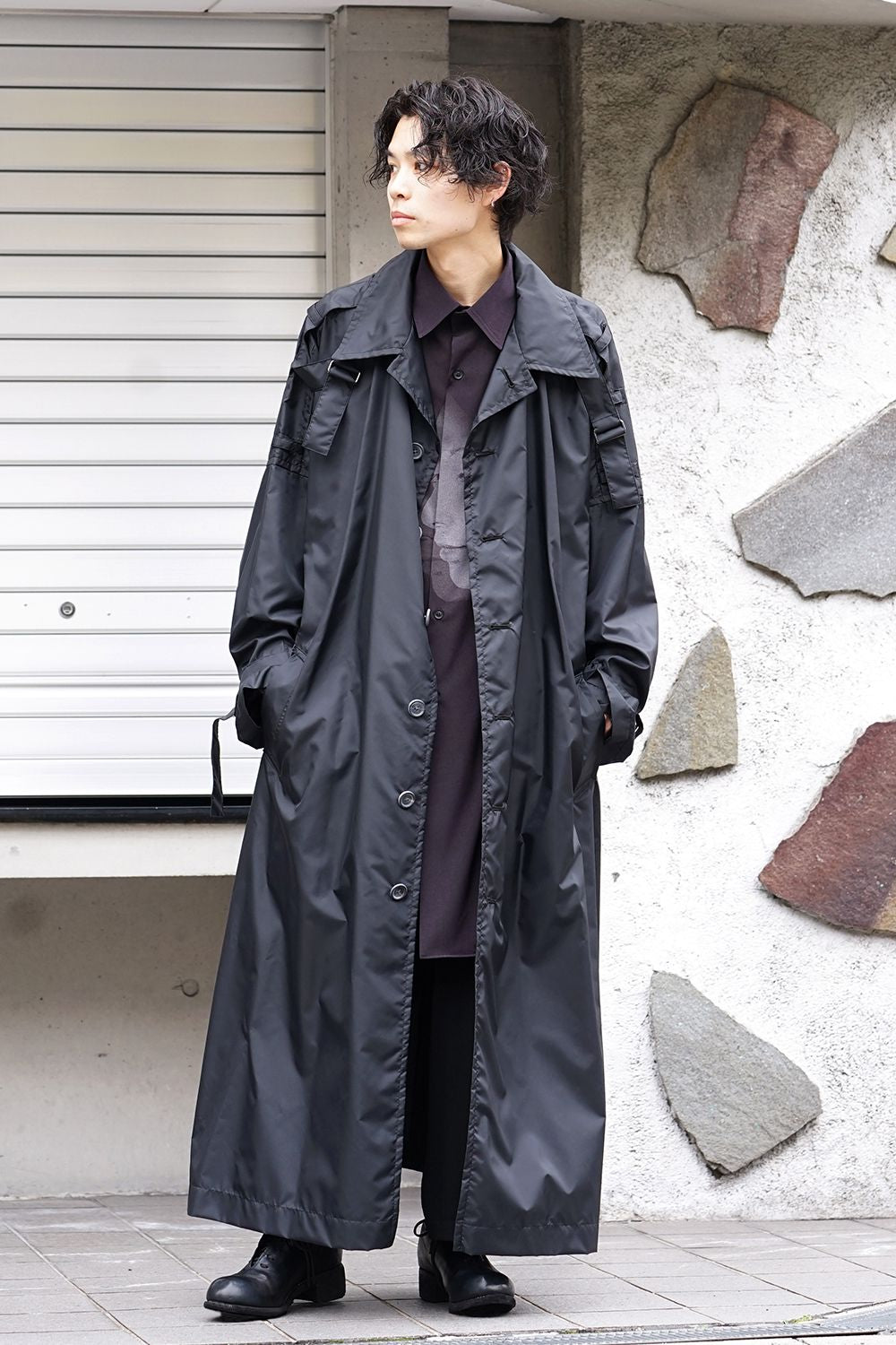 Hard twisted Rayon gabardine Sarouel pants