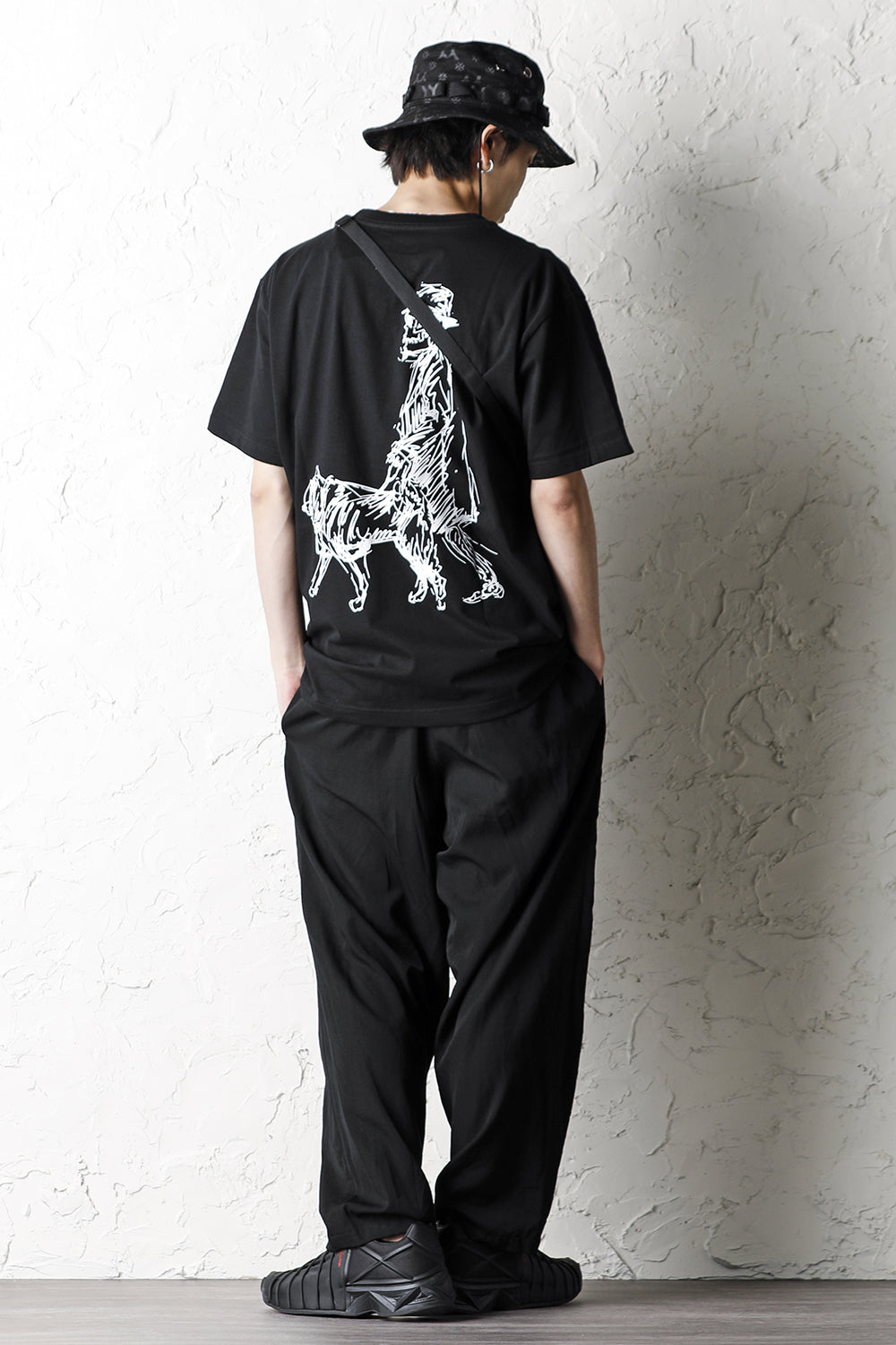 New Era YY Dog LOGO Short sleeve T-shirt