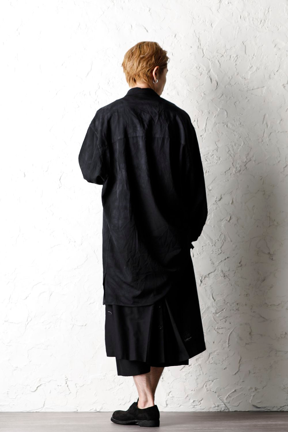 Unlevel Dyeing Classic Big Shirt