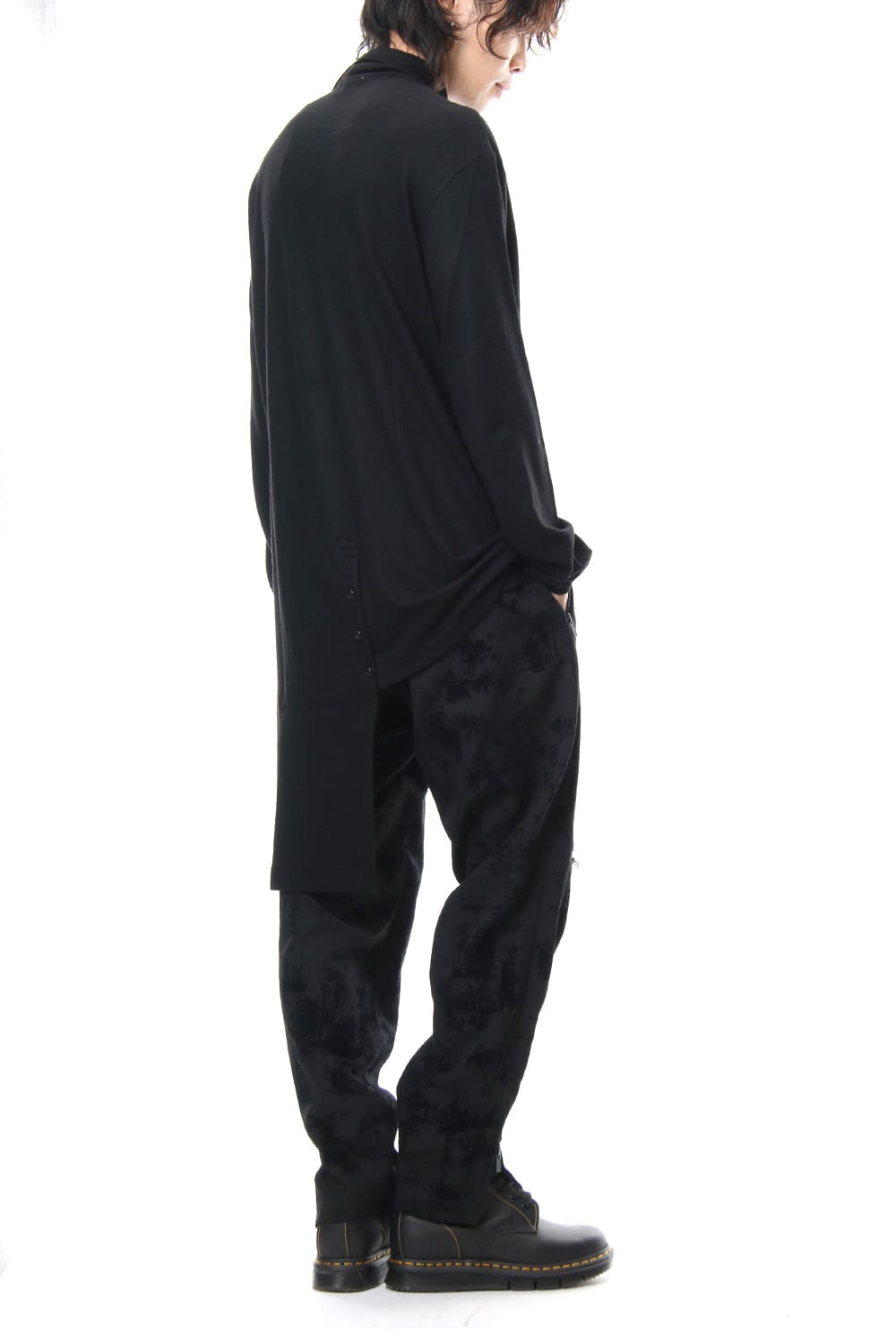 Knee Cross Fastener Pants