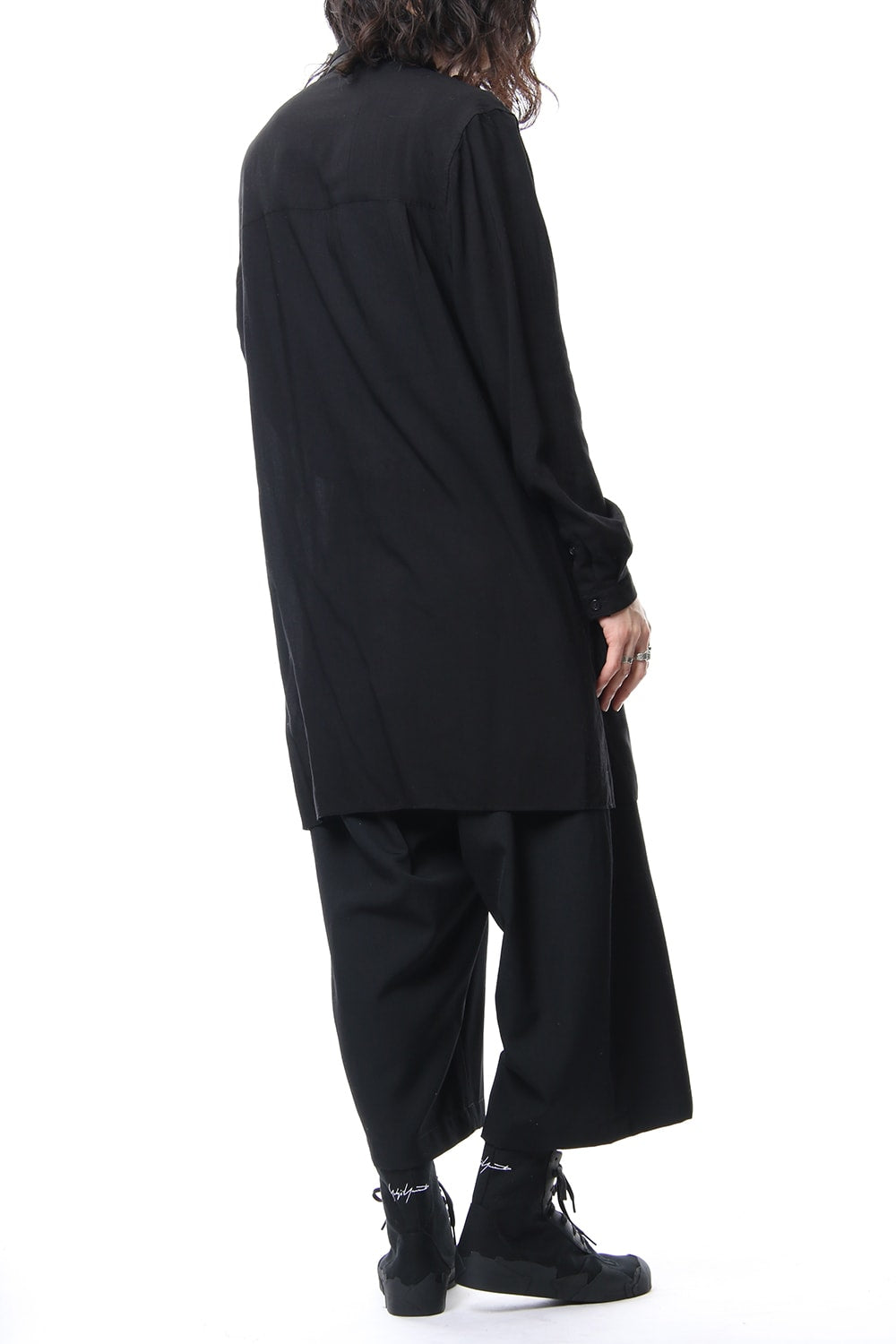 Gabardine Side Tuck Pants