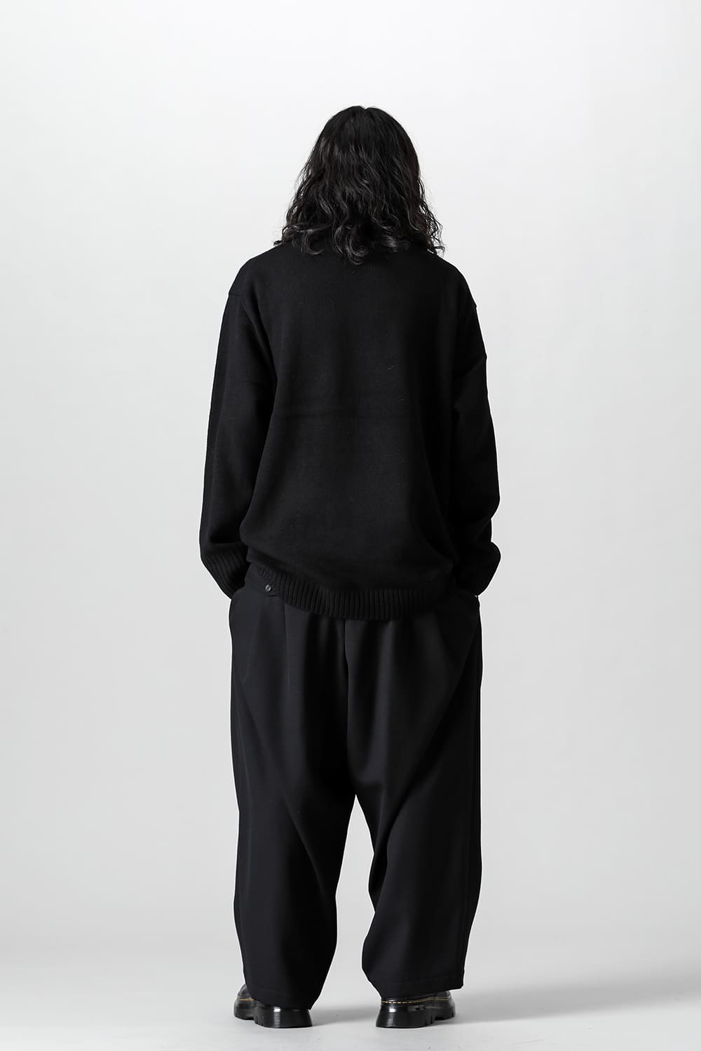 Floral pattern Turtleneck Long sleeve Knit