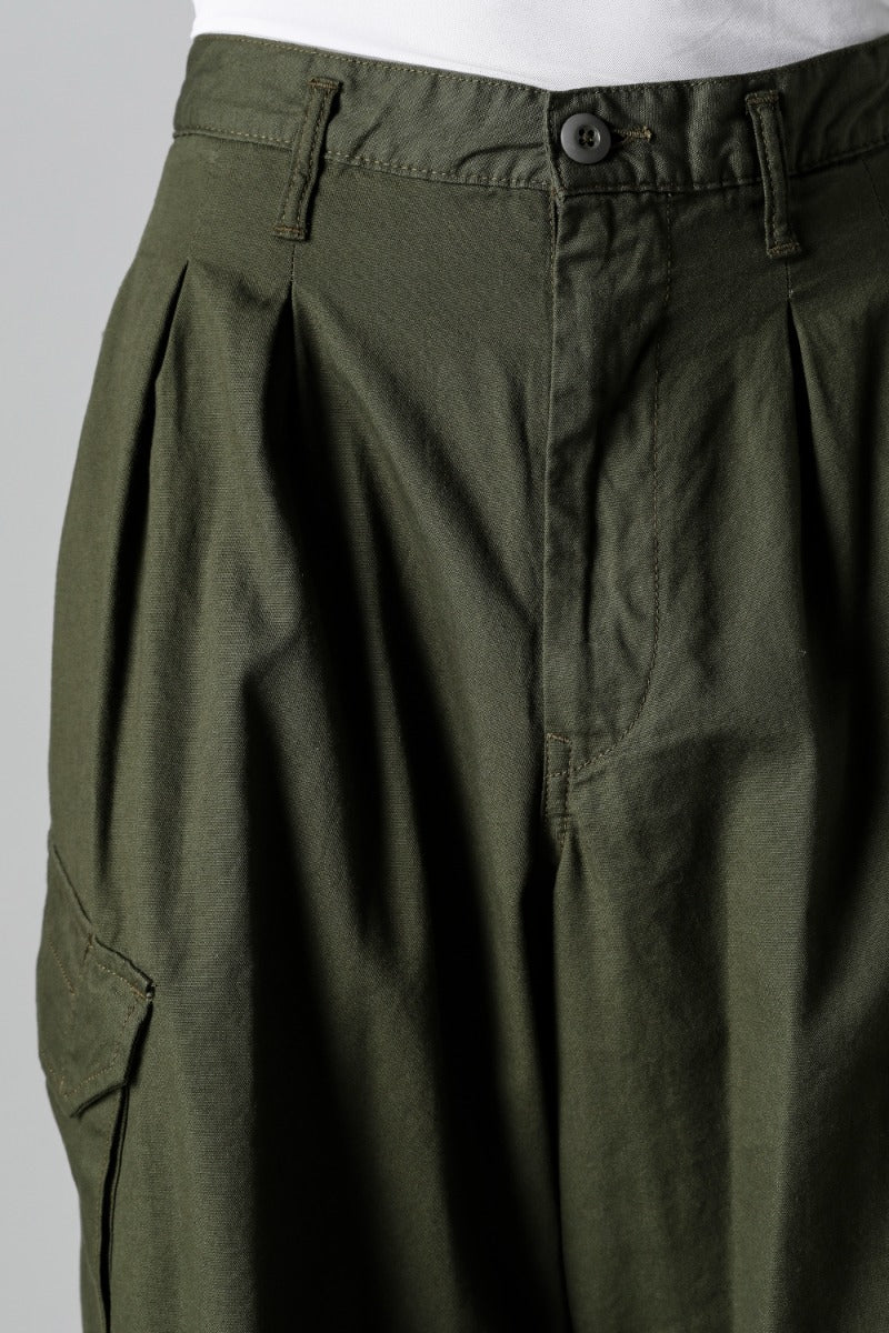 12 Tuck Work Pants Khaki