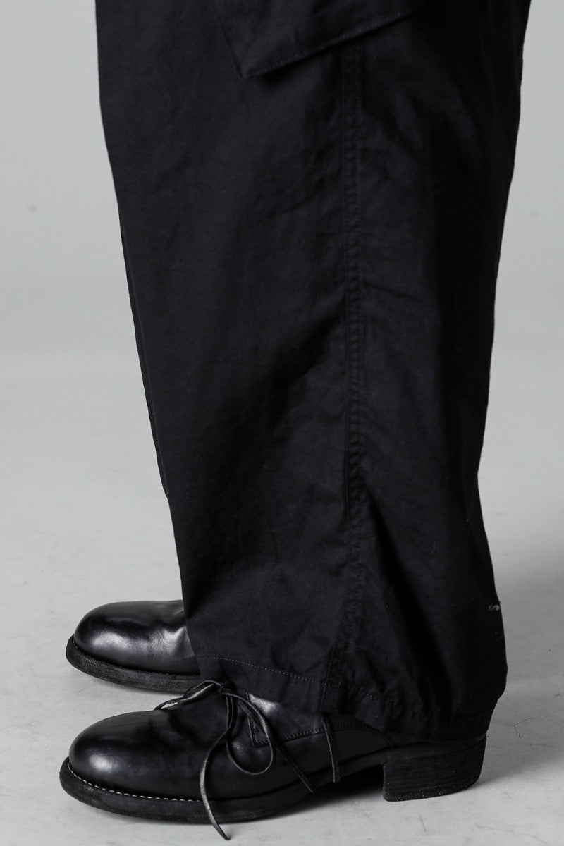 12 Tuck Work Pants Black