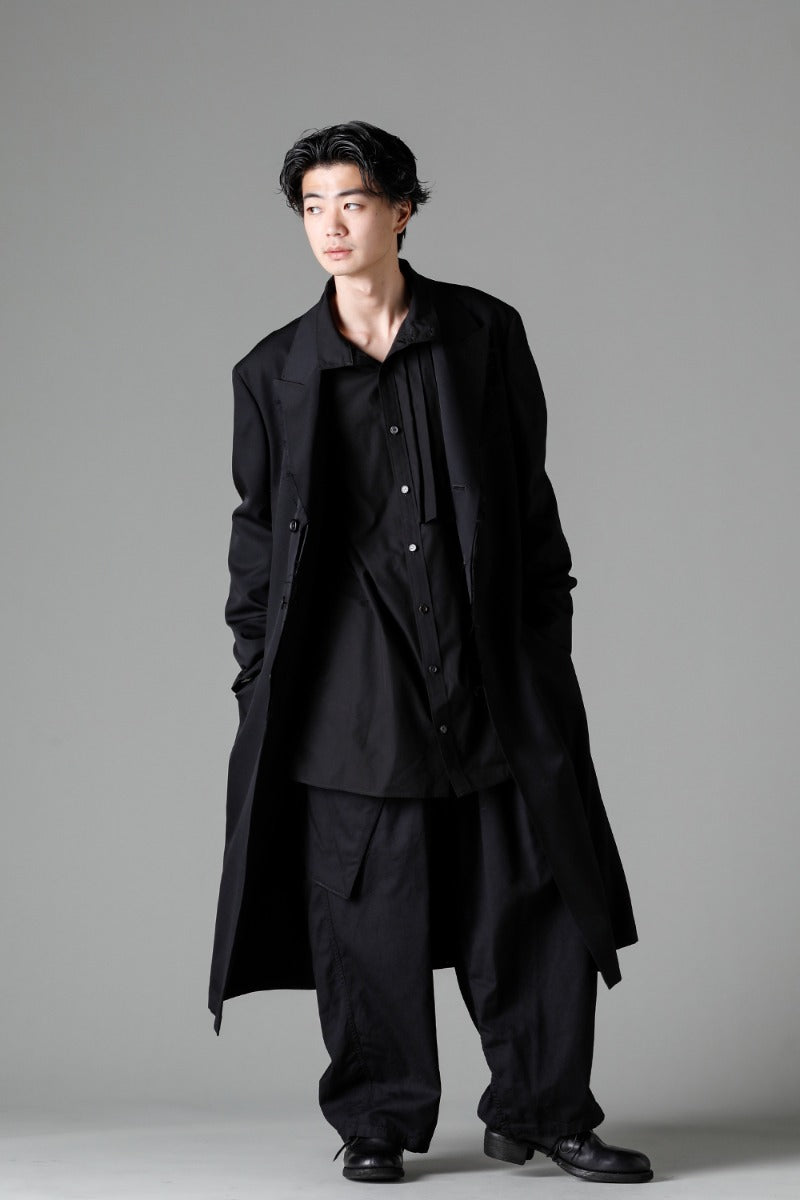 12 Tuck Work Pants Black