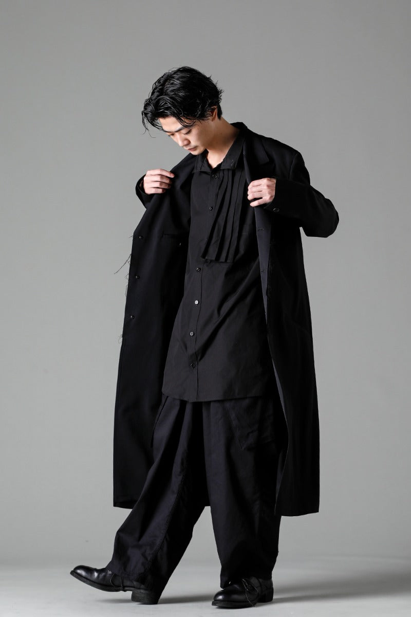 12 Tuck Work Pants Black