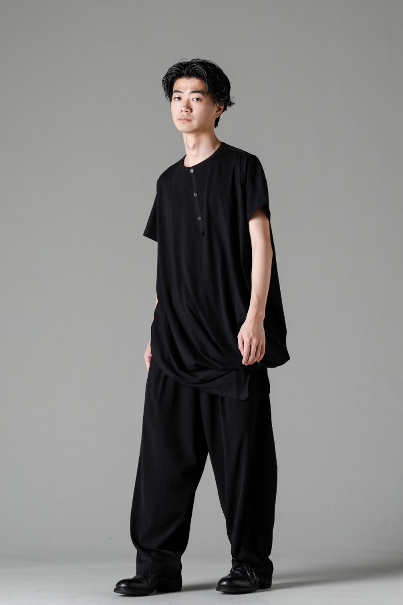 ドレープ ハーフ スリーブ