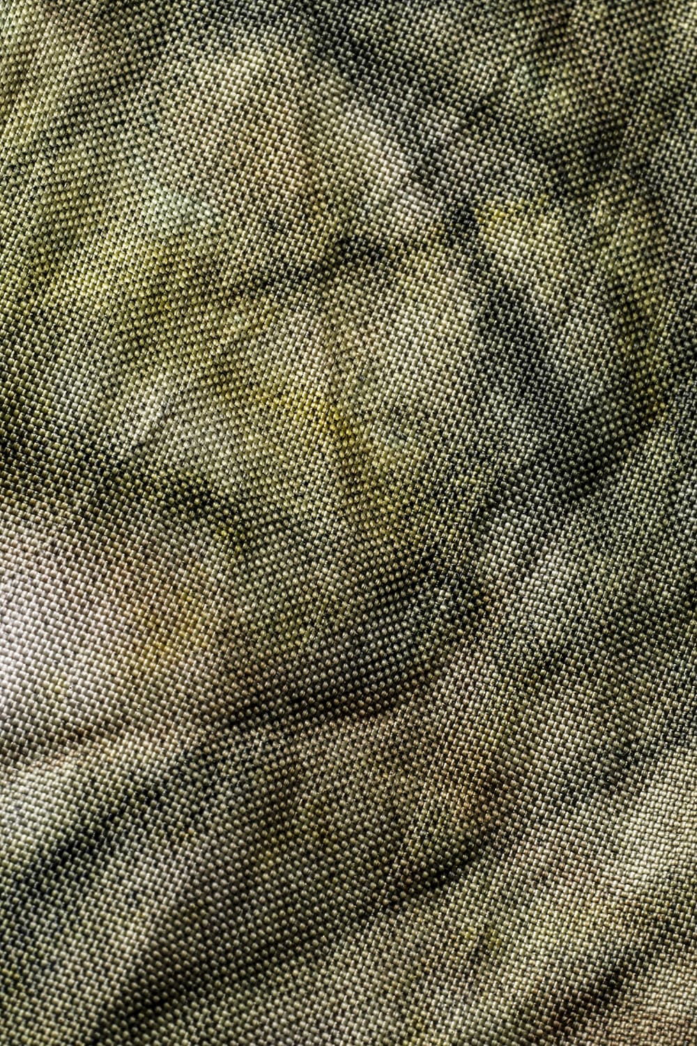 Uneven Dyed Nylon Oxford Coat Stream Sand