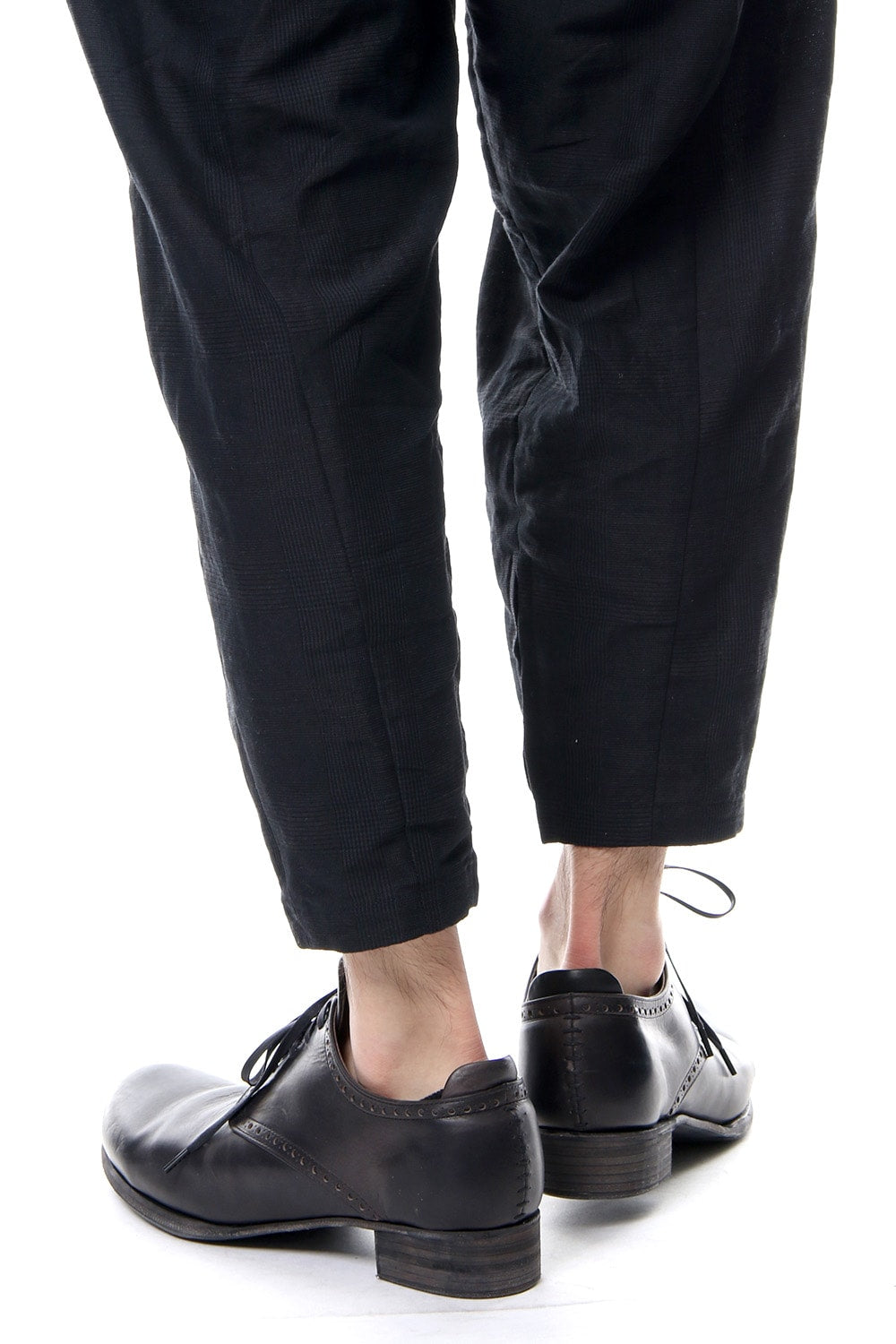 Guidi Leather shoes Lead Black