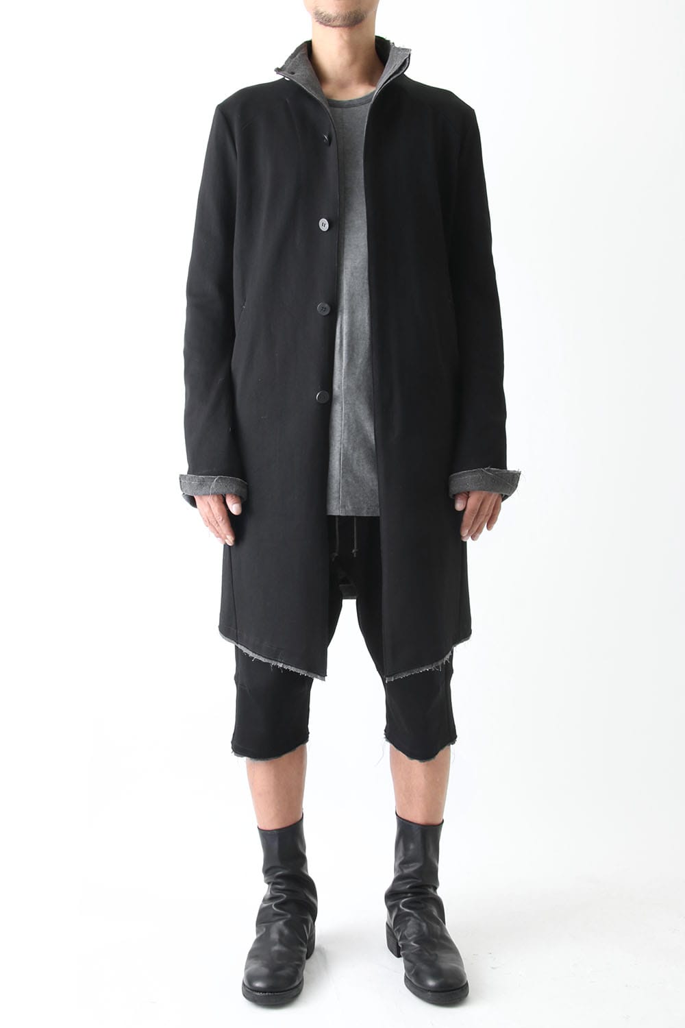 Heavy Jersey Cotton Jersey Coat