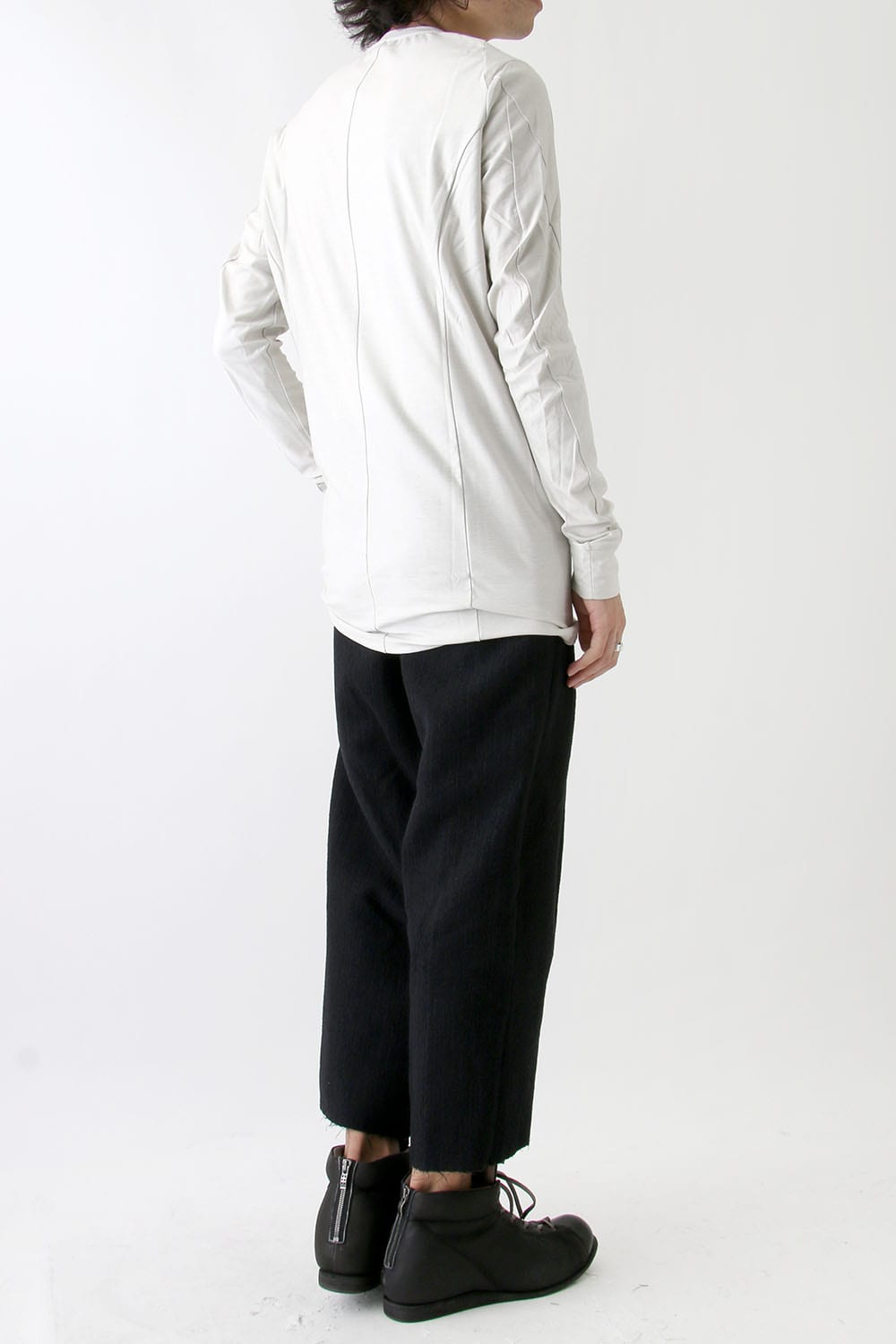 Long Sleeve Brushed Vintage Jersey Cotton