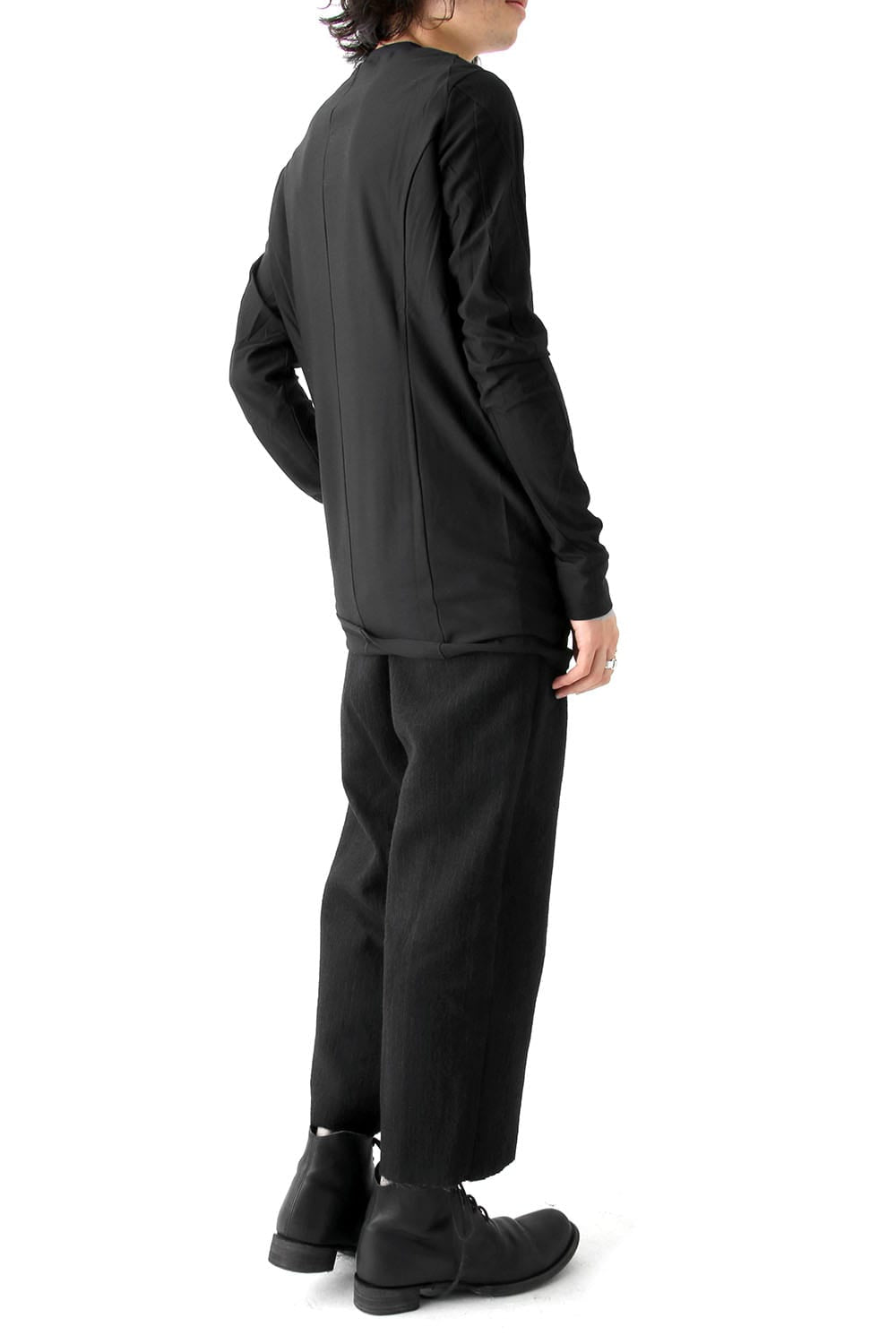 Long Sleeve Brushed Vintage Jersey Cotton