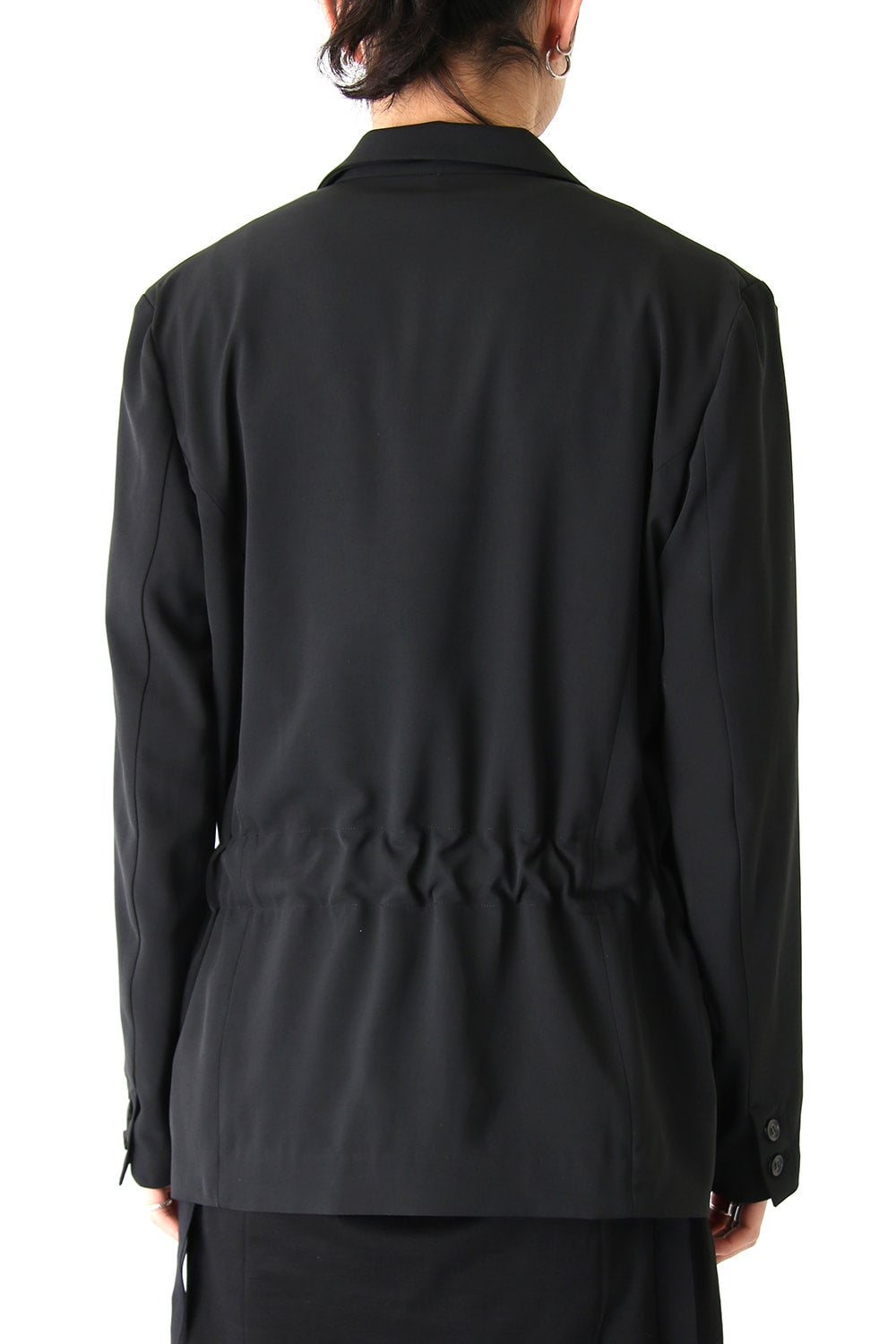 ジョーゼットストレッチ BELTED JACKET