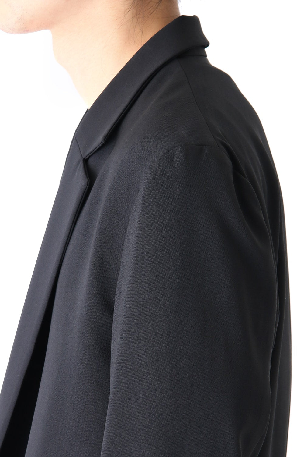 ジョーゼットストレッチ BELTED JACKET
