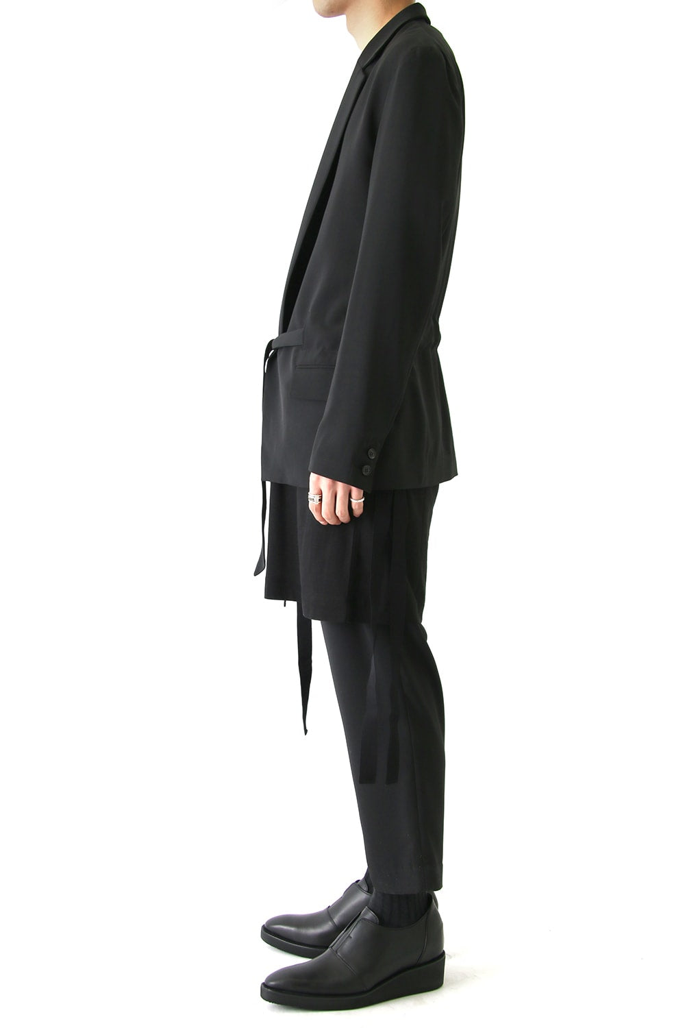 ジョーゼットストレッチ CROPPED SARROUEL