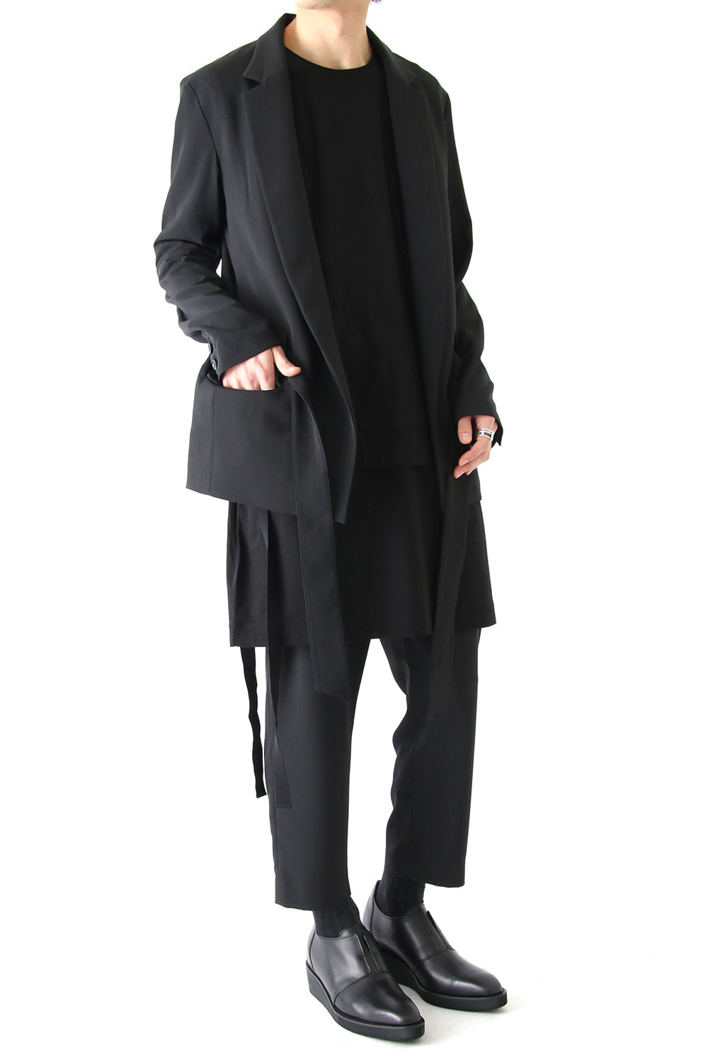 ジョーゼットストレッチ CROPPED SARROUEL