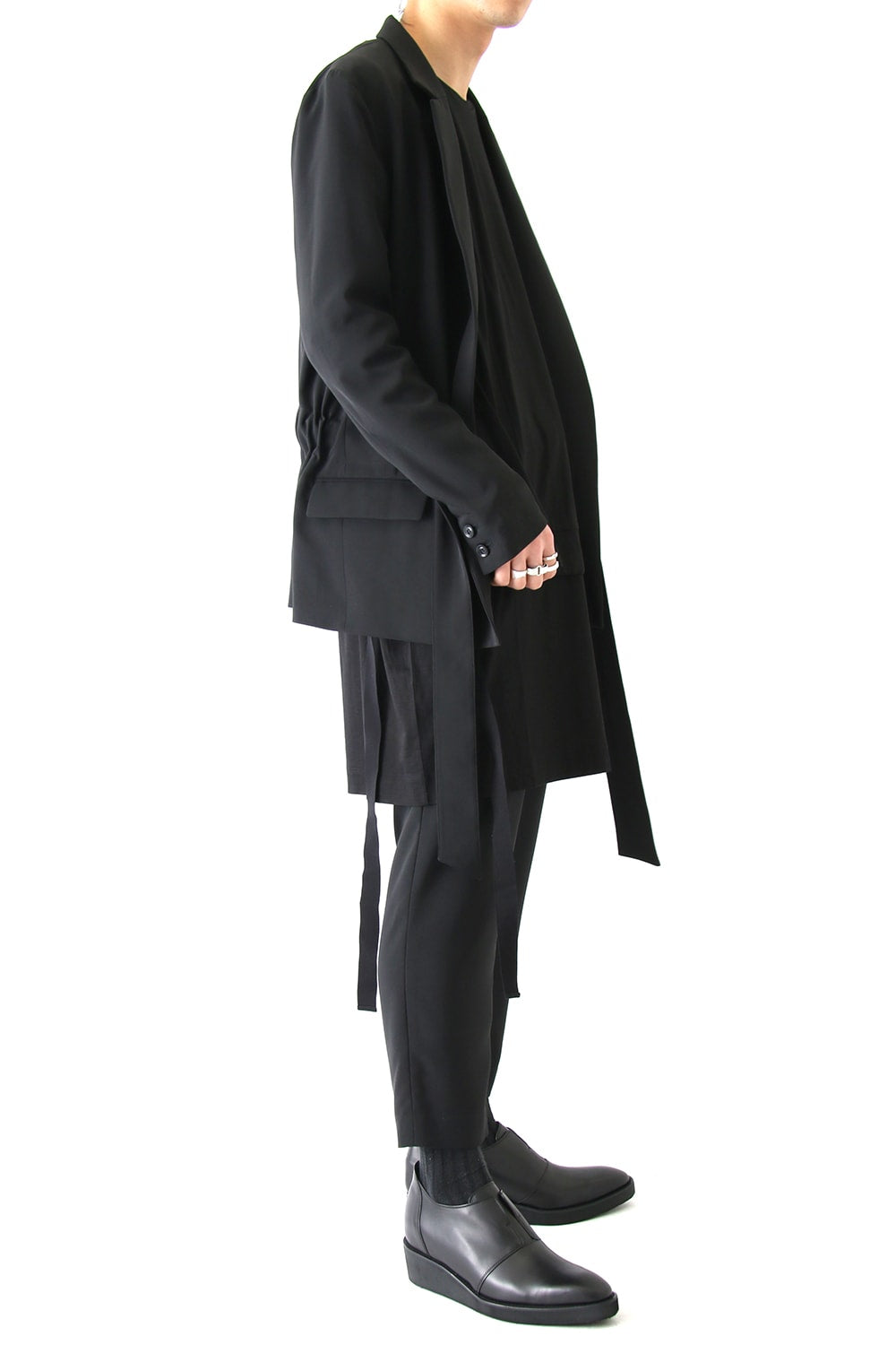 ジョーゼットストレッチ CROPPED SARROUEL