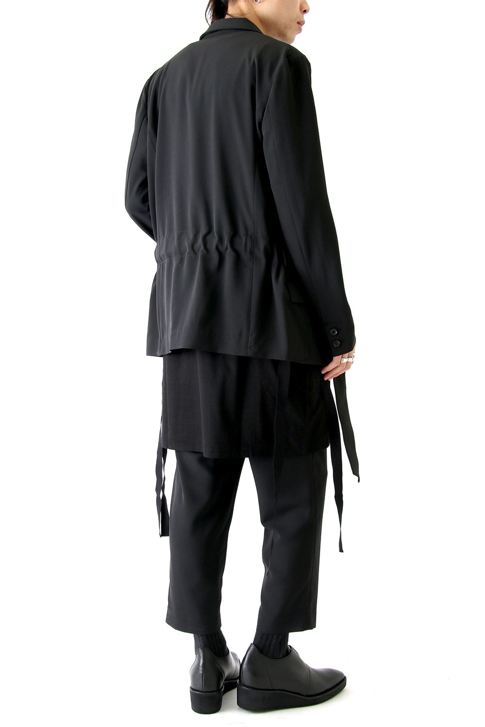 ジョーゼットストレッチ CROPPED SARROUEL