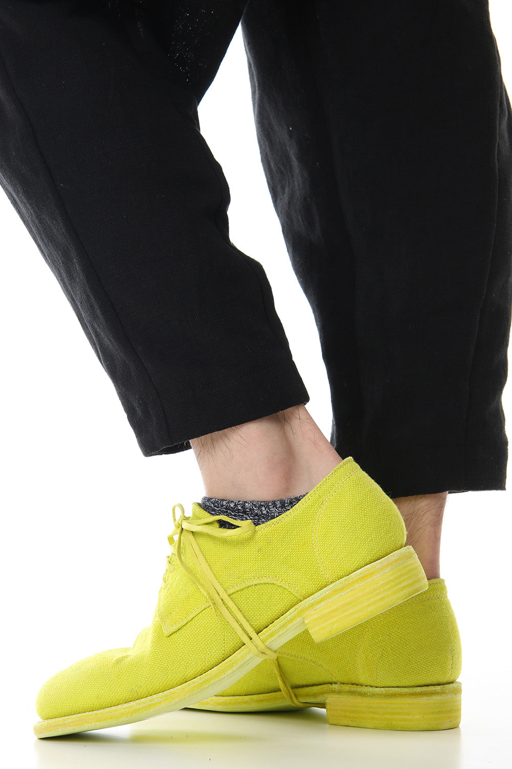 Classic Derby Shoes Laced Up Single Sole - 992 Linen - CO27/T