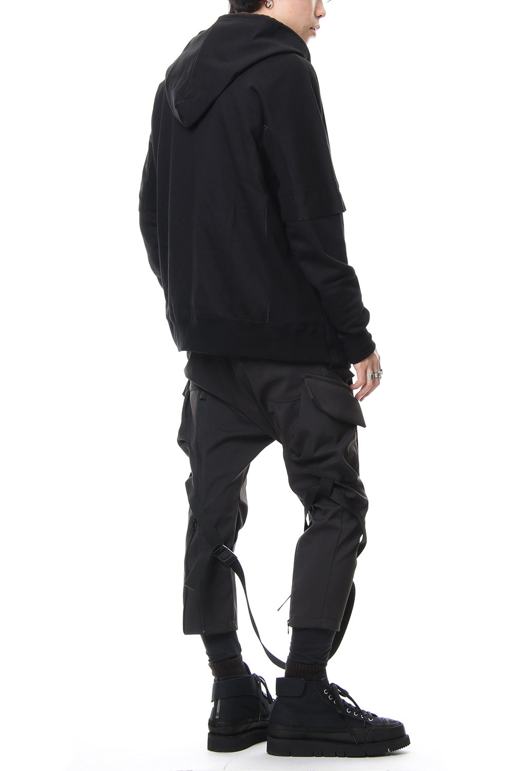 Fleece lining hoodie